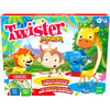 Caja del juego Twister Junior de Hasbro con animales y dos niveles