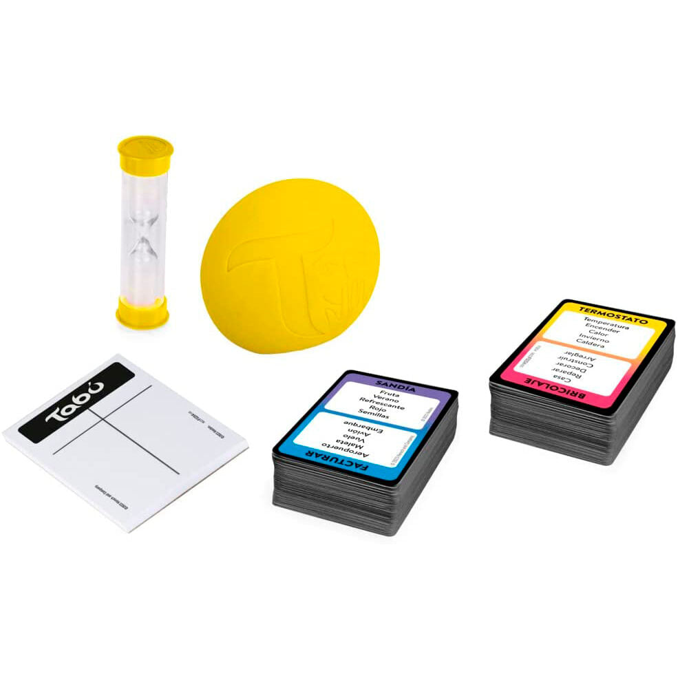 Caja del juego de mesa Tabú de HASBRO - 3