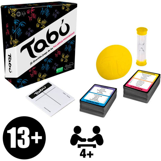 Caja del juego de mesa Tabú de HASBRO - 2