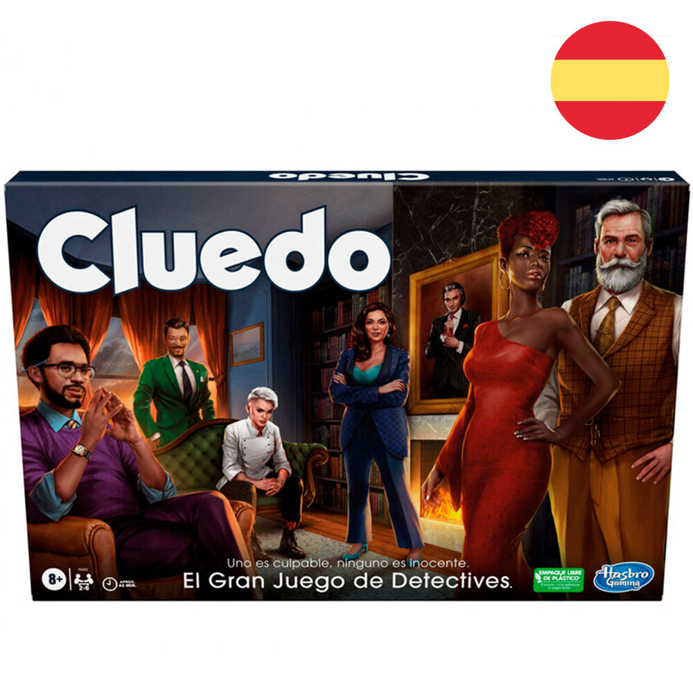 Caja del juego de mesa Cluedo Classic de Hasbro