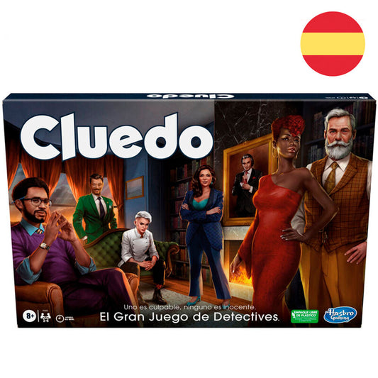 Caja del juego de mesa Cluedo Classic de Hasbro