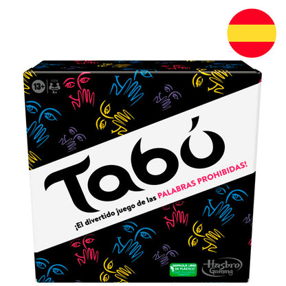 Caja del juego de mesa Tabú de HASBRO