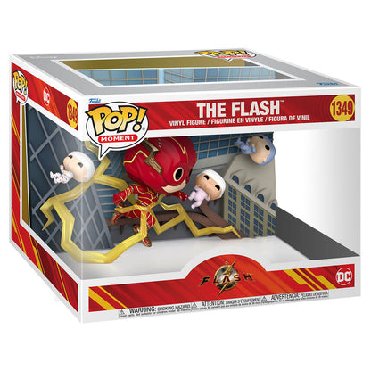 Figura Funko POP! Moments de The Flash rescatando bebés - 2
