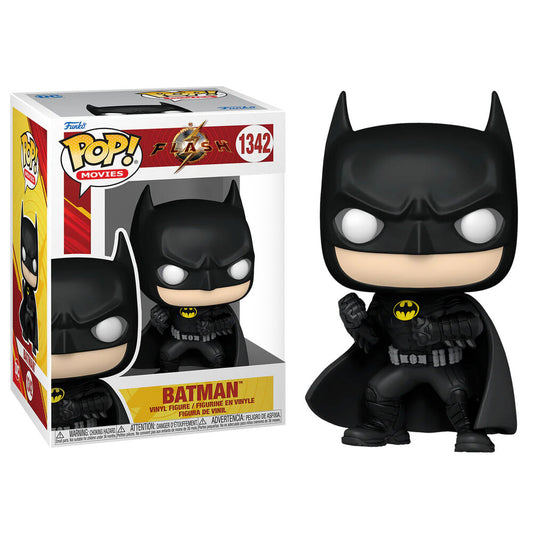 Figura Funko POP! Batman Keaton de The Flash en caja con ventana