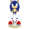Figura soporte Cable Guy de Sonic sobre base circular