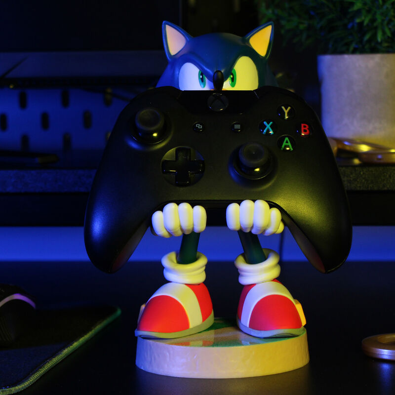 Figura soporte Cable Guy de Sonic sobre base circular - 15