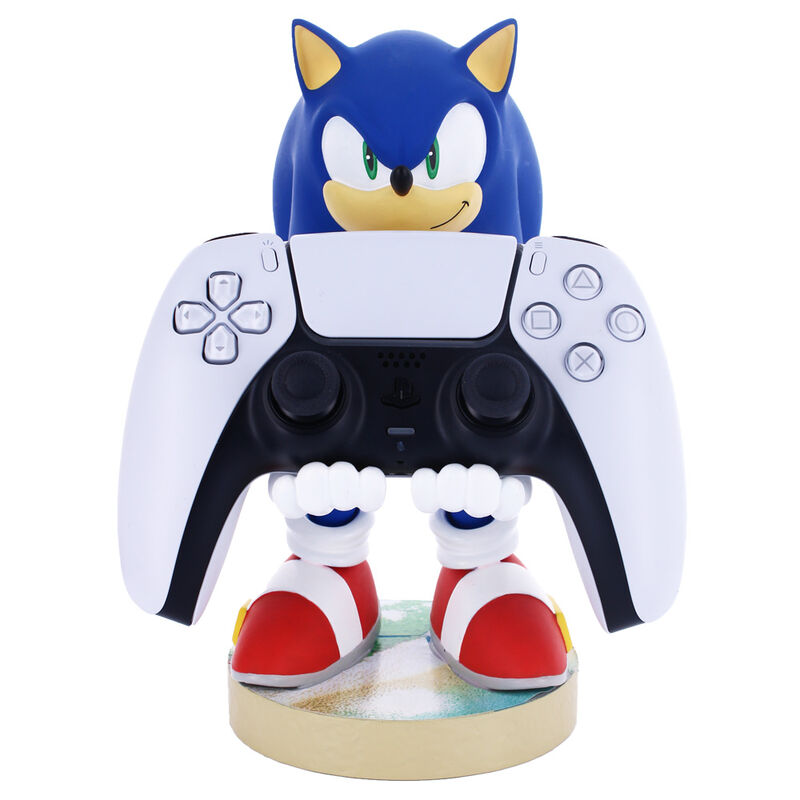 Figura soporte Cable Guy de Sonic sobre base circular - 11