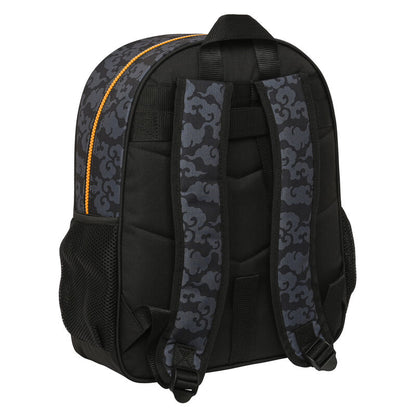 Mochila Naruto SAFTA negra con estampado de Naruto y bolsillos laterales - 2