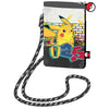 Bolso funda para smartphone de Pikachu Pokémon con cordón extraíble