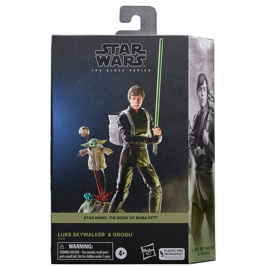 Figura de Luke Skywalker y Grogu de Star Wars The Black Series - 3