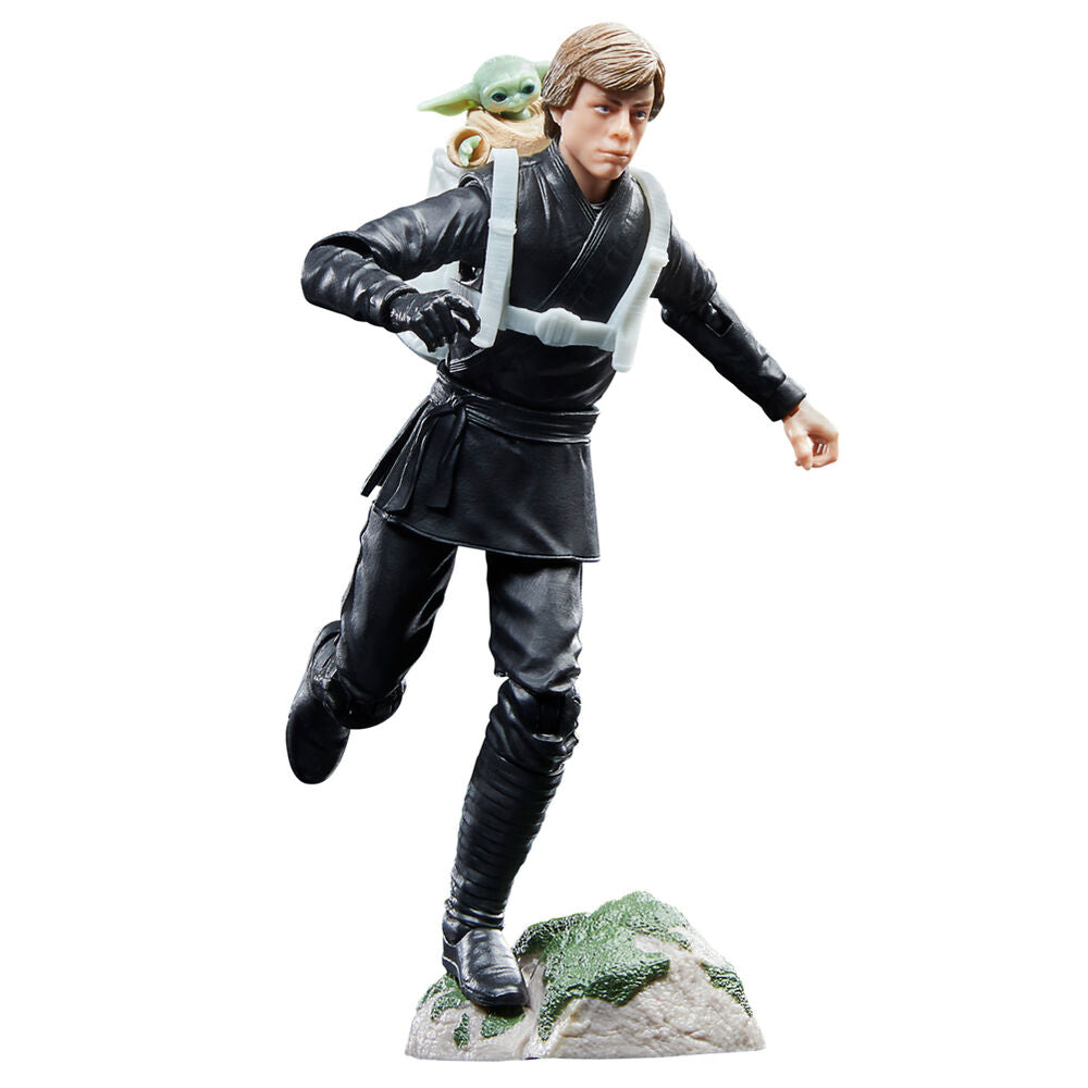Figura de Luke Skywalker y Grogu de Star Wars The Black Series - 4