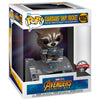 Figura Funko POP Deluxe de Rocket en la nave Guardians’ Ship