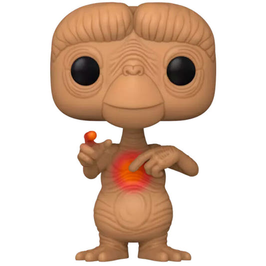 Figura Funko POP! de E.T. con corazón luminoso en caja con ventana - 2
