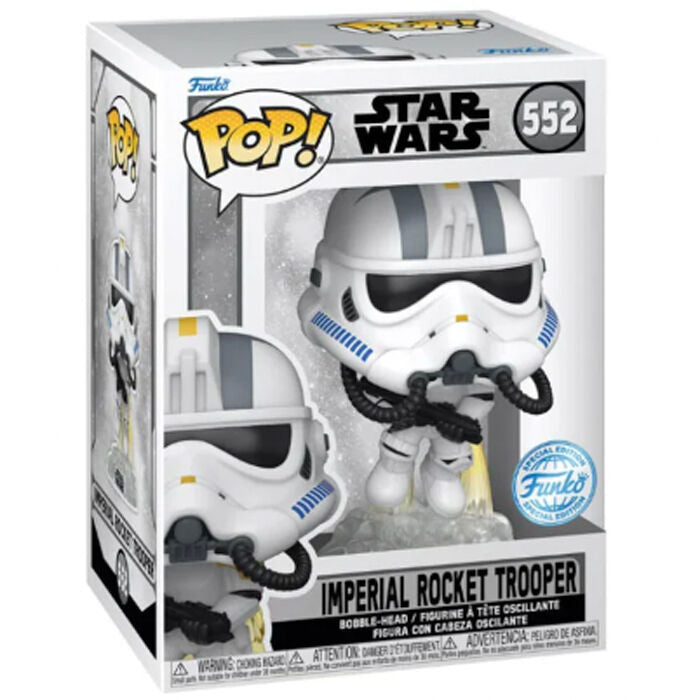 Figura Funko POP! Star Wars Imperial Rocket Trooper Exclusive en caja