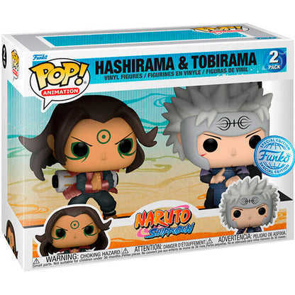 Pack Funko POP! de Hashirama y Tobirama de Naruto Shippuden