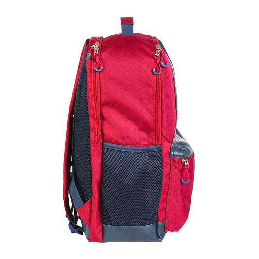 Mochila roja Spiderman Marvel de 45 cm con bolsillos - 3