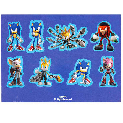 Set de papelería coloreable Sonic Prime con cuadernos, lápices y pegatinas - 5