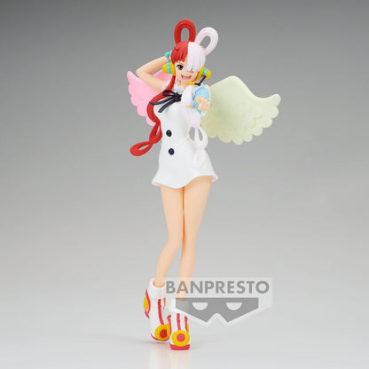 Figura de Uta de One Piece con alas pastel y cabello bicolor - 2