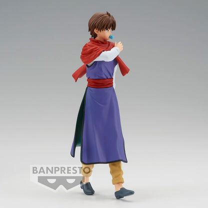 Figura de Koenma de Yu Yu Hakusho con túnica morada y bufanda roja - 3