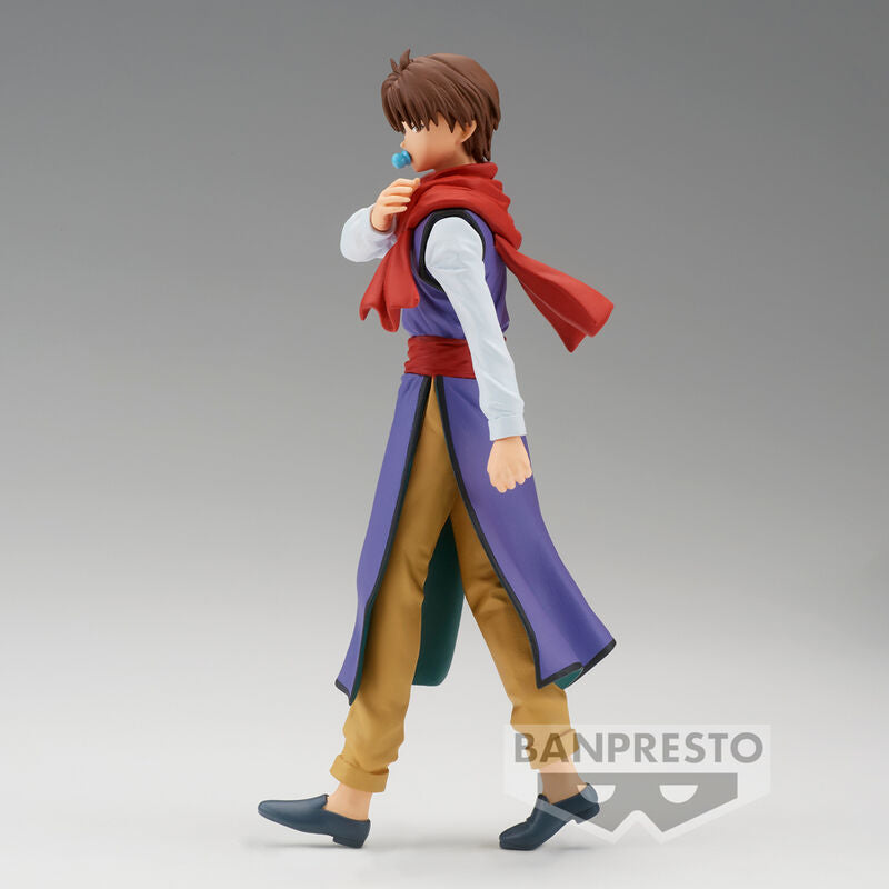 Figura de Koenma de Yu Yu Hakusho con túnica morada y bufanda roja - 4