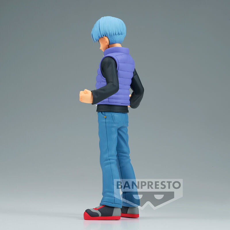 Figura de Trunks de Dragon Ball Super Super Hero con chaleco morado - 4
