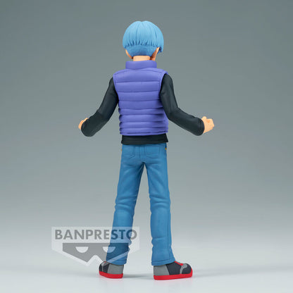 Figura de Trunks de Dragon Ball Super Super Hero con chaleco morado - 5
