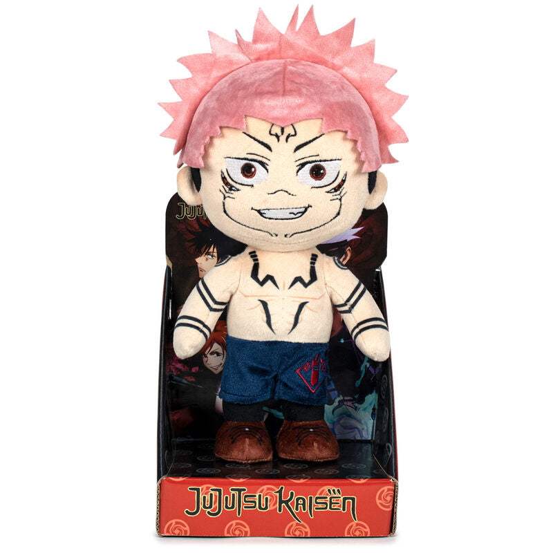 Peluche de Sukuna de Jujutsu Kaisen de 27 cm