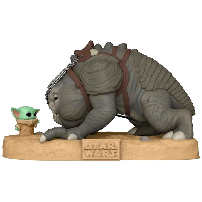 Figura FUNKO POP! de Grogu con Rancor de Star Wars - 3