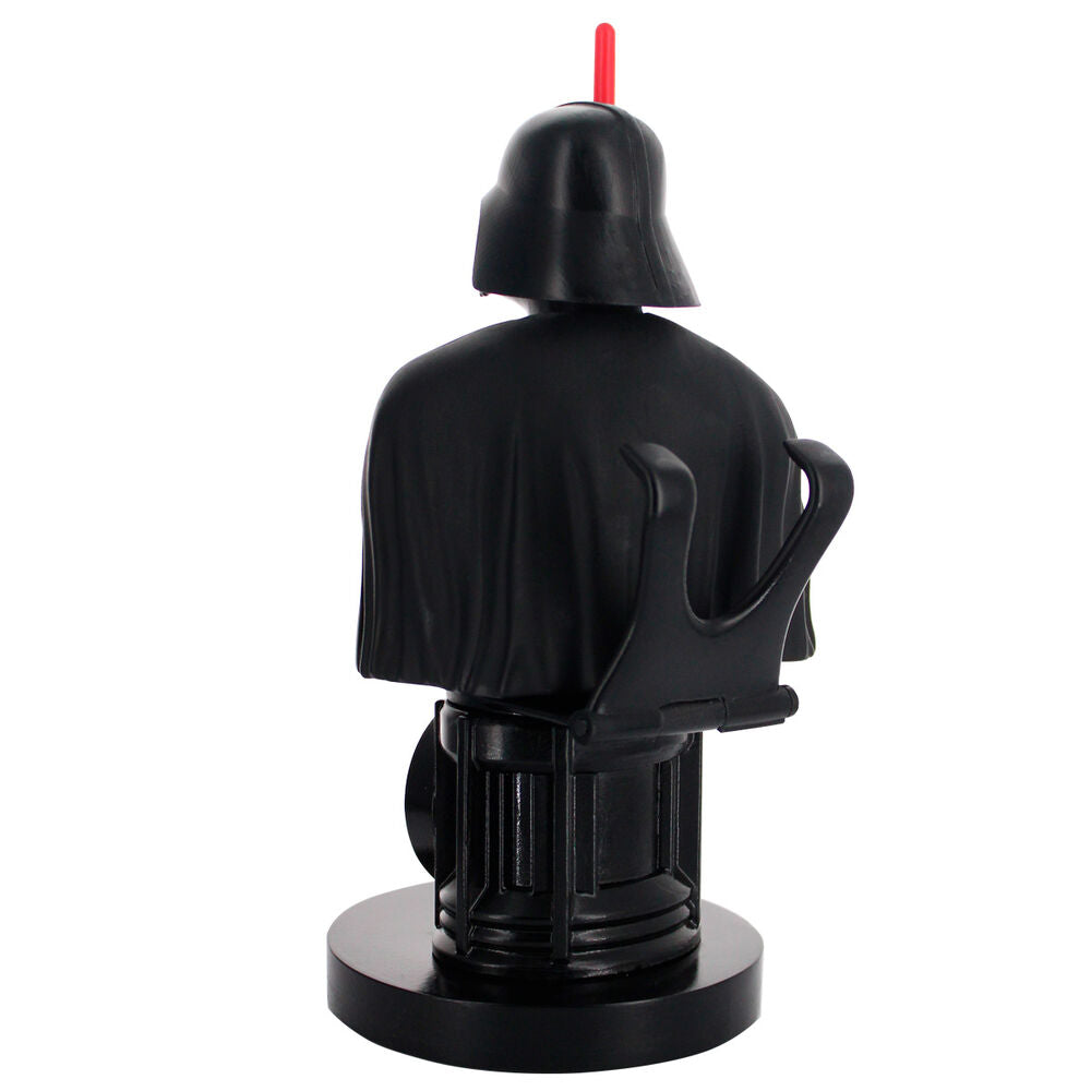 Soporte Cable Guy de Darth Vader con sable de luz rojo - 4