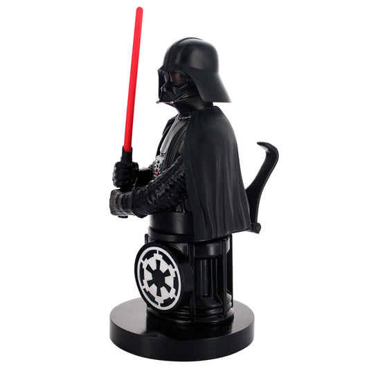 Soporte Cable Guy de Darth Vader con sable de luz rojo - 5