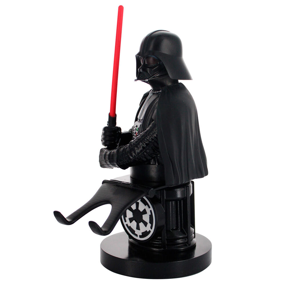 Soporte Cable Guy de Darth Vader con sable de luz rojo - 9