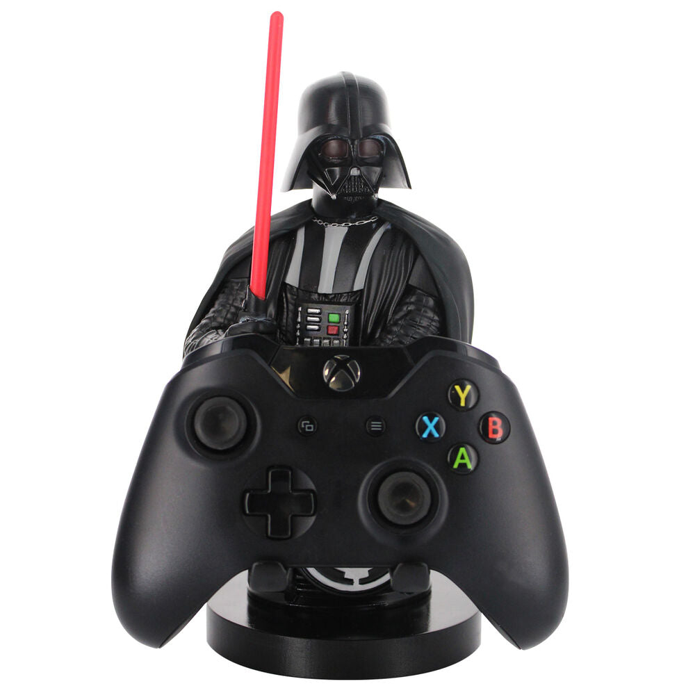 Soporte Cable Guy de Darth Vader con sable de luz rojo - 10