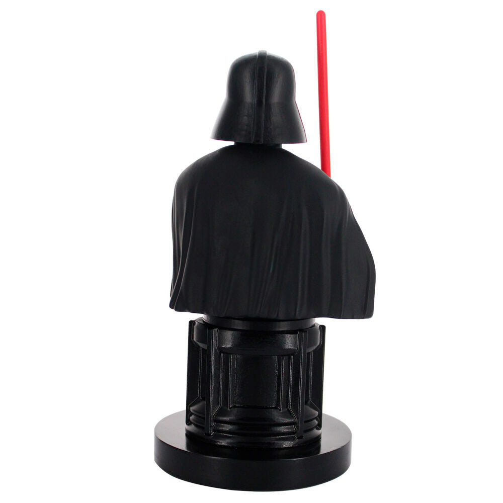 Soporte Cable Guy de Darth Vader con sable de luz rojo - 13