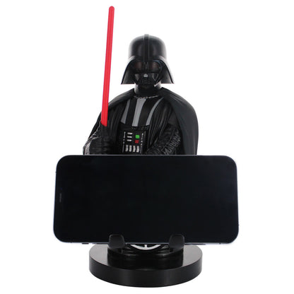 Soporte Cable Guy de Darth Vader con sable de luz rojo - 14