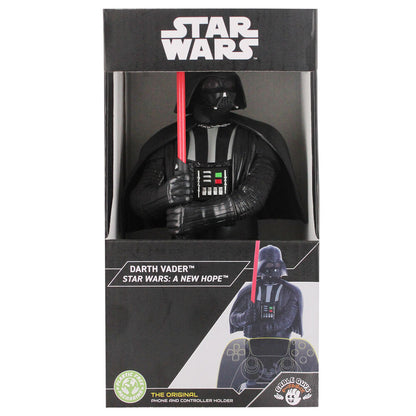 Soporte Cable Guy de Darth Vader con sable de luz rojo - 15