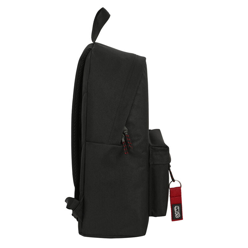 Mochila negra Naruto Shippuden con símbolo rojo de Akatsuki - 3