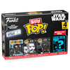 Pack FUNKO Bitty POP! Star Wars con Darth Vader, Stormtrooper, piloto TIE y figura misteriosa