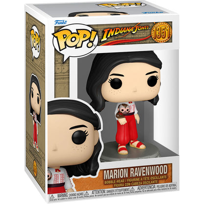 Figura Funko POP! de Marian Ravenwood de Indiana Jones con base decorada - 2