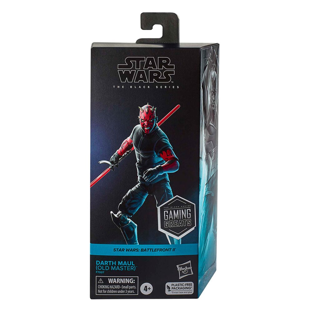 Figura articulada de Darth Maul Star Wars con sable de luz rojo - 2