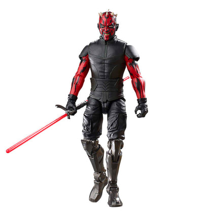 Figura articulada de Darth Maul Star Wars con sable de luz rojo