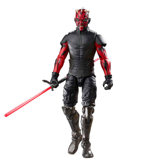 Figura articulada de Darth Maul Star Wars con sable de luz rojo
