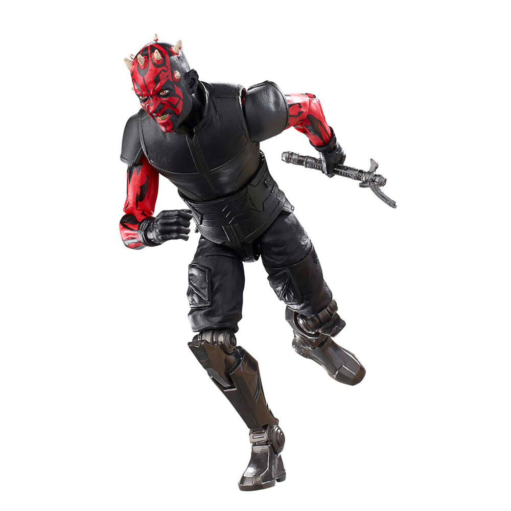 Figura articulada de Darth Maul Star Wars con sable de luz rojo - 7