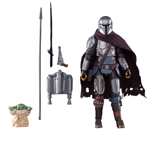 The Mandalorian N-1 Starfighter de The Black Series con figura y Grogu - 4