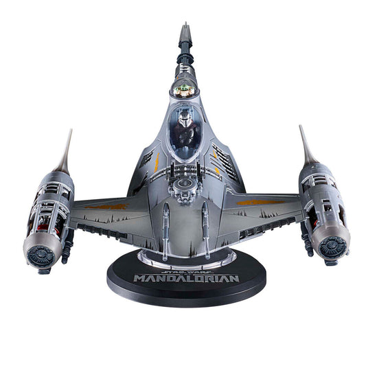 The Mandalorian N-1 Starfighter de The Black Series con figura y Grogu - 7