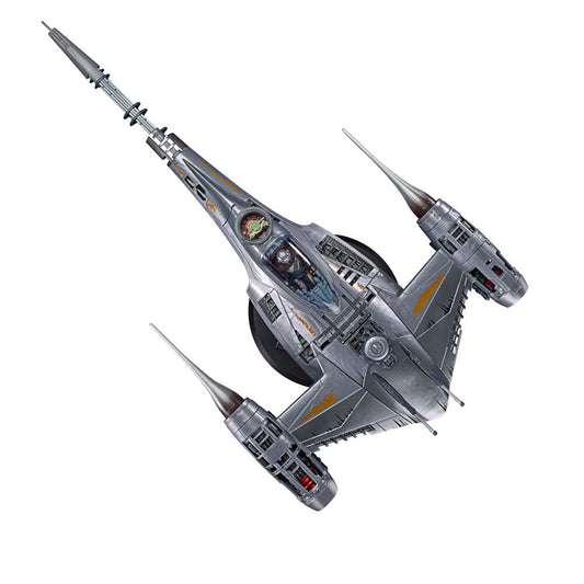 The Mandalorian N-1 Starfighter de The Black Series con figura y Grogu - 10