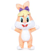 Peluche de Lola Bunny Baby de Looney Tunes con lazo morado
