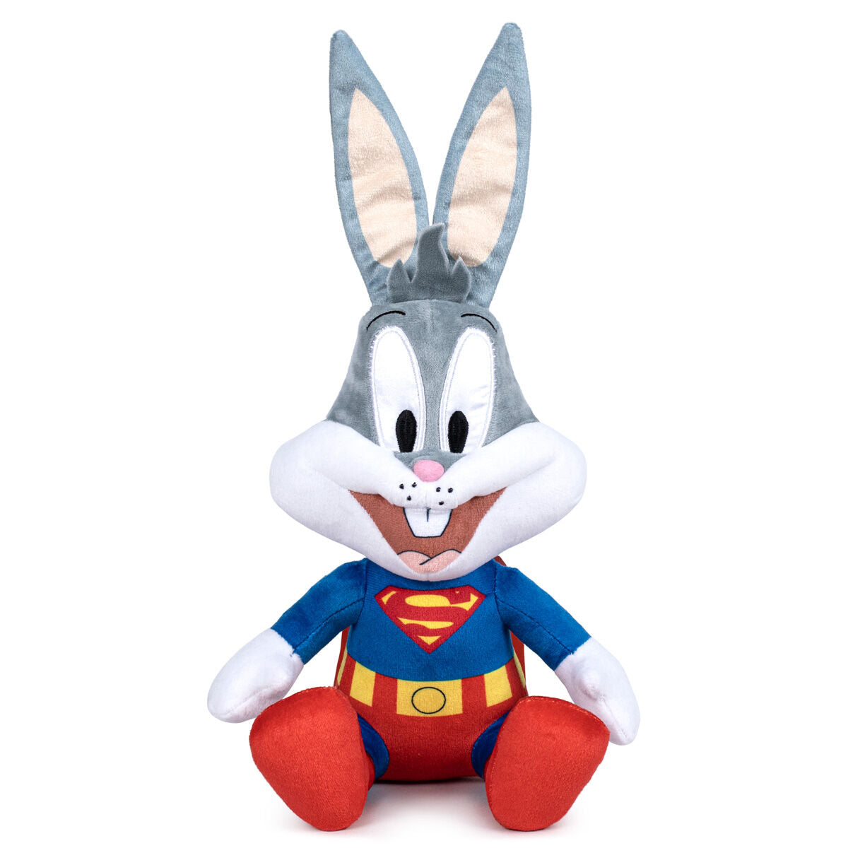 Peluche de Bugs Bunny vestido de Superman