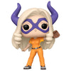 Figura Funko POP! de Mt. Lady Baseball con uniforme naranja y máscara morada