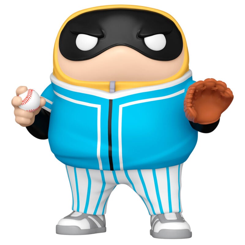 Figura FUNKO POP! de Fatgum de My Hero Academia con uniforme de béisbol