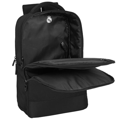 Mochila negra Real Madrid SAFTA de 44 cm - 4